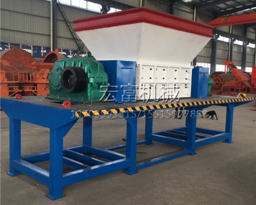 大鐵桶金屬撕碎機(jī)和塑料撕碎機(jī)都可以撕碎金屬嗎？